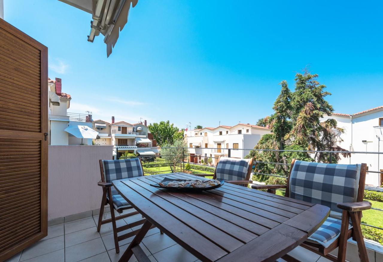 #Luxlikehome Pefkohori Del Sol Maisonette Buitenkant foto