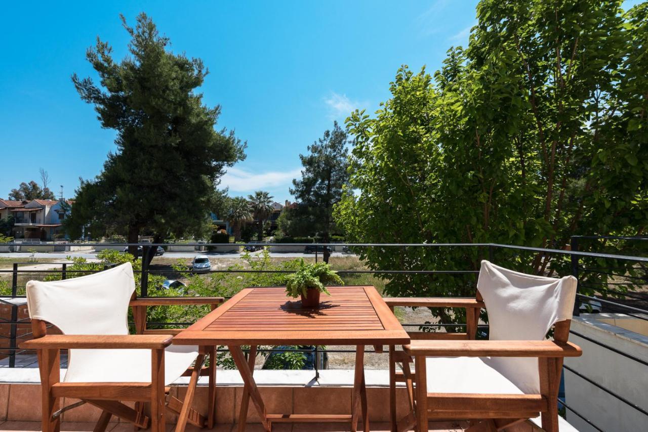 #Luxlikehome Pefkohori Del Sol Maisonette Buitenkant foto